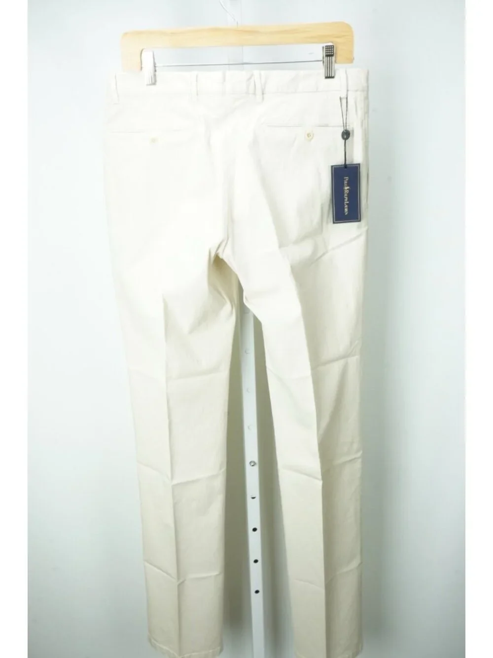 Polo by Ralph Lauren Cotton Blend Beige Chino Pants Sz 31/34 BRAND NEW